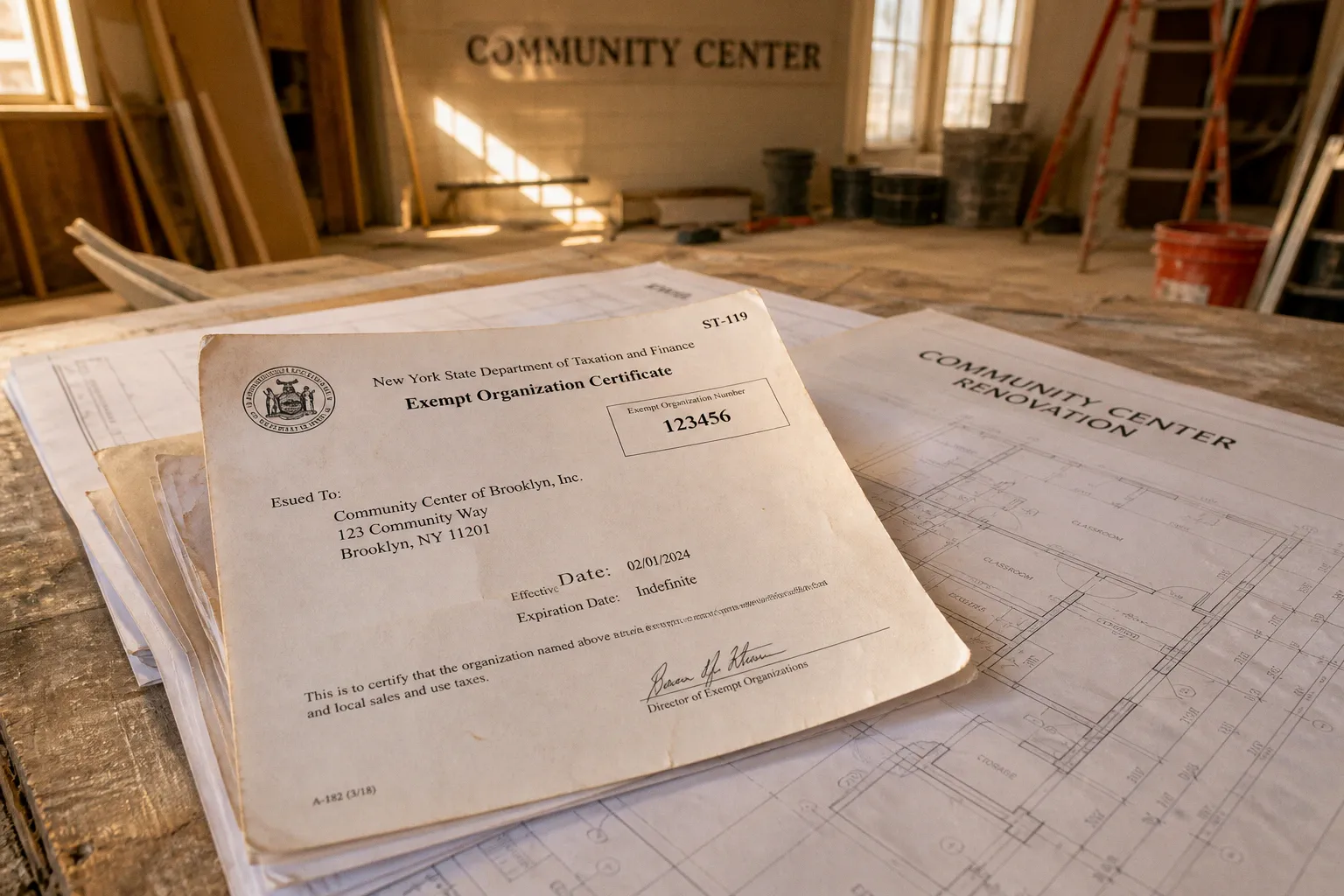 NYS sales tax exemption: the road to ST-119 approval